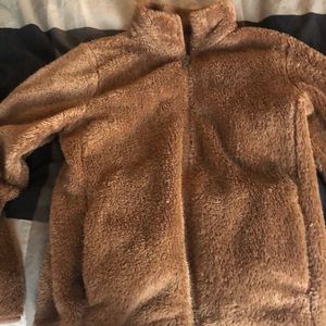 UNIQLO Tan/Brown Sherpa Jacket